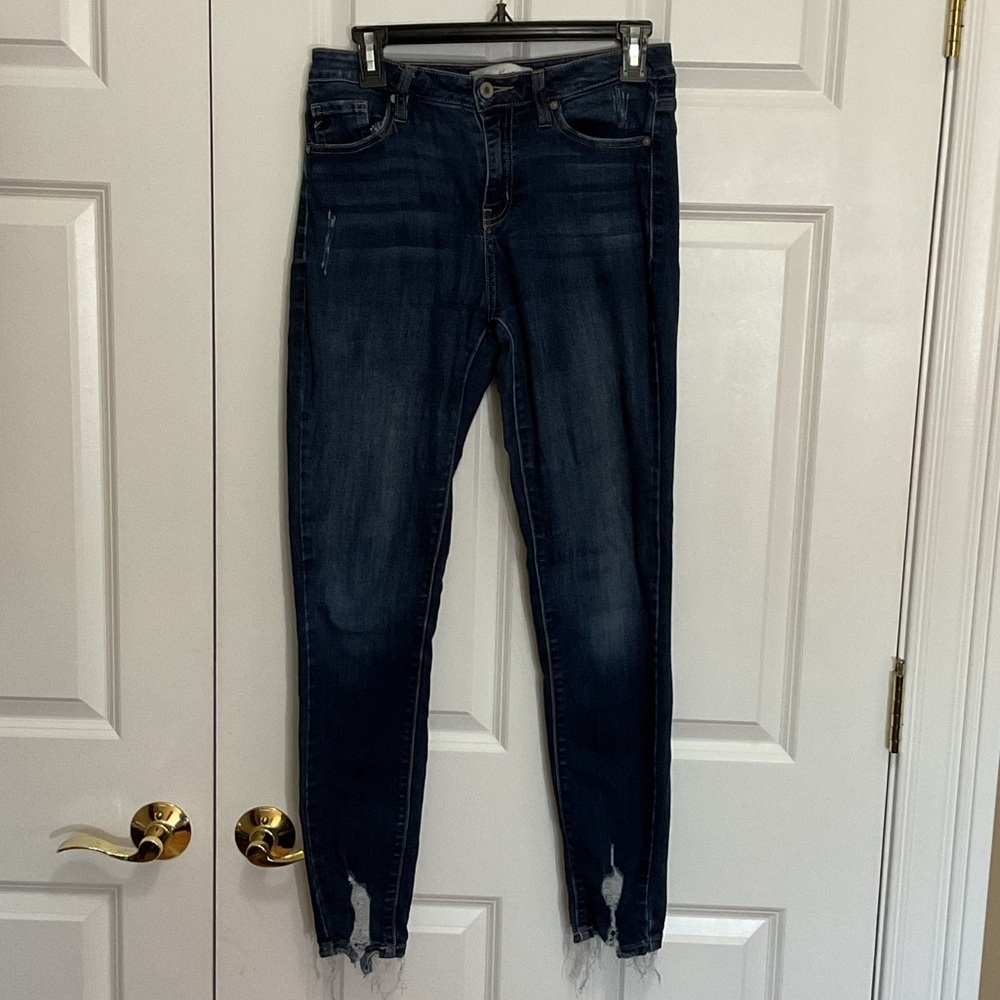 KanCan Women's Dark Blue Skinny Jeans